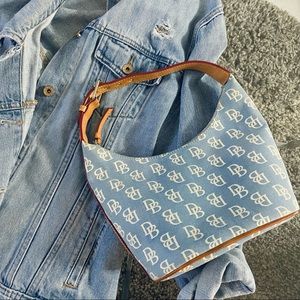 Dooney & Bourke Monogram Canvas Handbag